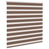 Store zèbre marron 150x150cm largeur du tissu 145,9cm polyester 