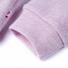 Sweatshirt à capuche et fermeture éclair pour enfants mélange lila 140 