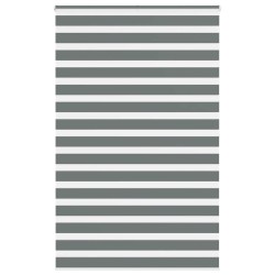 Store zèbre gris foncé largeur du tissu 145,9 cm polyester 