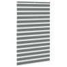 Store zèbre gris foncé largeur du tissu 145,9 cm polyester 