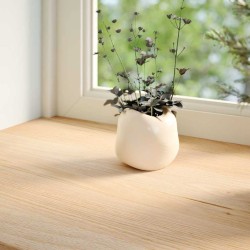 Appuis de fenêtre 2 pcs non traité 70x30x2 cm bois chêne massif 