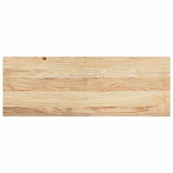 Appuis de fenêtre 2 pcs non traité 70x30x2 cm bois chêne massif 
