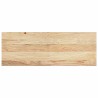 Appuis de fenêtre 2 pcs non traité 70x30x2 cm bois chêne massif 
