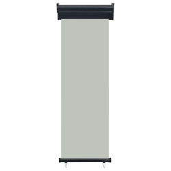 Auvent latéral de balcon 65x250 cm Gris 
