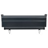 Auvent latéral de balcon 65x250 cm Gris 
