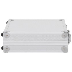 Mallette pour arme à feu Aluminium ABS Argenté 