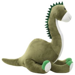 Dinosaure brontosaure en peluche Vert 