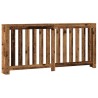 Cache-radiateur vieux bois 175x20x82 cm bois d'ingénierie 