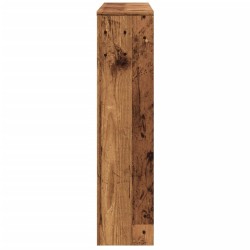 Cache-radiateur vieux bois 175x20x82 cm bois d'ingénierie 