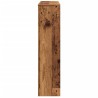 Cache-radiateur vieux bois 175x20x82 cm bois d'ingénierie 