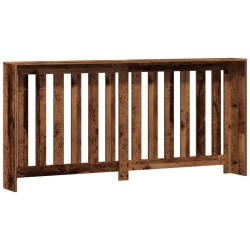 Cache-radiateur vieux bois 175x20x82 cm bois d'ingénierie 