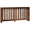 Cache-radiateur vieux bois 175x20x82 cm bois d'ingénierie 