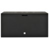 Boîte de rangement de jardin Anthracite 114x47x60 cm 