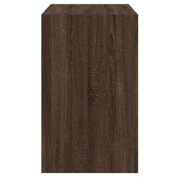 Armoire à chaussures chêne marron 80x42x69 cm bois ingénierie 