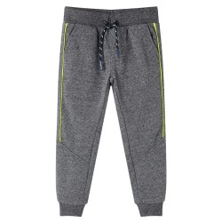 Pantalon de survêtement pour enfants gris mélangé 140 