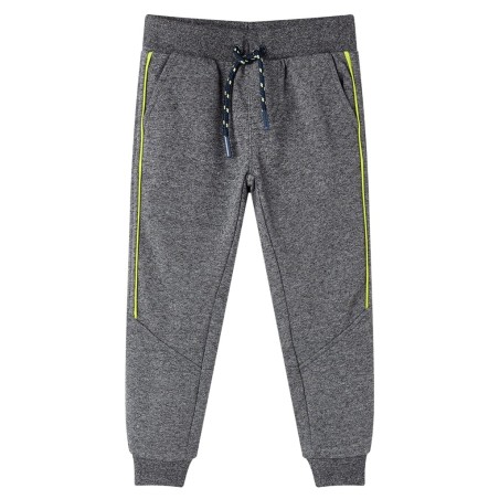 Pantalon de survêtement pour enfants gris mélangé 140 