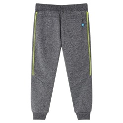 Pantalon de survêtement pour enfants gris mélangé 140 