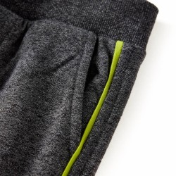 Pantalon de survêtement pour enfants gris mélangé 140 