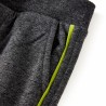 Pantalon de survêtement pour enfants gris mélangé 140 