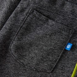 Pantalon de survêtement pour enfants gris mélangé 140 