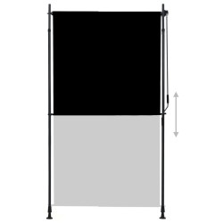 Store roulant d'extérieur 120 x 270 cm Anthracite  
