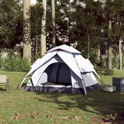 Tente de camping à dôme 3 personnes libération rapide 
