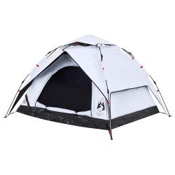 Tente de camping à dôme 3 personnes libération rapide 