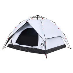 Tente de camping à dôme 3 personnes libération rapide 