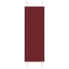 Store plissé rouge bordeaux 45x150 cm largeur du tissu 44,4 cm 