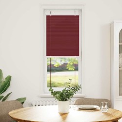 Store plissé rouge bordeaux 45x150 cm largeur du tissu 44,4 cm 