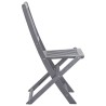 Chaises pliables d'extérieur lot de 6 et coussins Bois d'acacia 