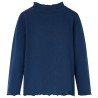 T-shirt enfants à manches longues bleu marine 140 