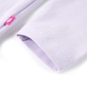 T-shirt enfants à manches longues lilas clair 92 