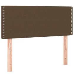 Sommier à lattes de lit avec matelas Marron foncé 80x200 cm 