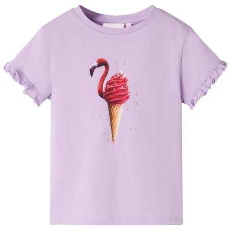 T-shirt enfants lilas 140 