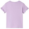 T-shirt enfants lilas 140 