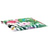 Coussins de chaise de jardin lot de 6 multicolore 40x40x3 cm 