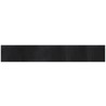 Tapis rectangulaire noir 80x500 cm bambou 