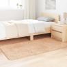 Tapis Shaggy à poils longs NAVARRA beige 80x150 cm polyester 