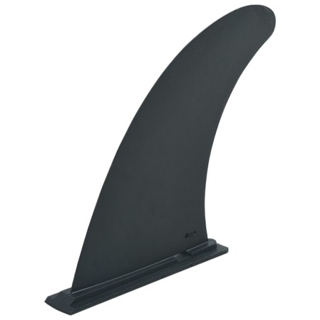 Aileron central de planche à pagaie 18,3x21,2 cm Plastique Noir 