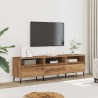 Meuble TV chêne artisanal 150x30x44,5 cm bois d'ingénierie 