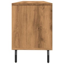 Meuble TV chêne artisanal 150x30x44,5 cm bois d'ingénierie 