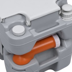 Ensemble de toilette et réservoir d'eau de camping portable 