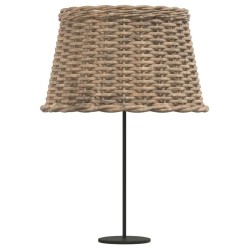 Abat-jour marron Ø45x28 cm osier 