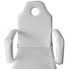  Fauteuil de massage pour traitement facial Simili-cuir Blanc  alsavelo 
