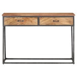 Table console 110x35x75 cm Bois d'acacia massif 