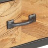 Table console 110x35x75 cm Bois d'acacia massif 