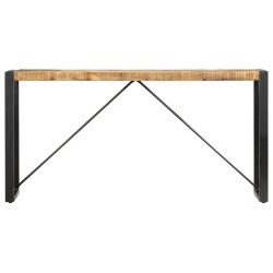 Table console 150x35x76 cm Bois de manguier massif 