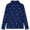 Chemise pour enfants bleu marine 140 