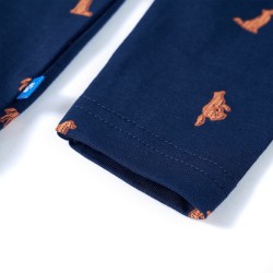 Chemise pour enfants bleu marine 140 